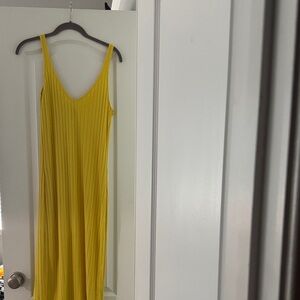 Zara Vibrant Yellow Maxi Dress